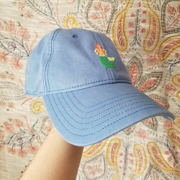 mermaid baseball cap